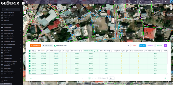 Bakım Yönetim Sistemi - Detaylı Görünüm