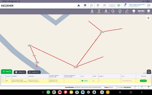 Bakım Yönetim Sistemi Mobil Uygulama - Ana Ekran