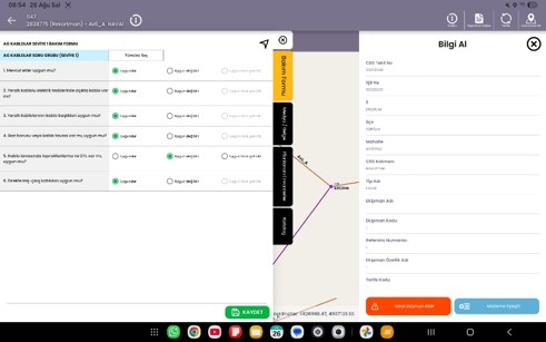Bakım Yönetim Sistemi Mobil Uygulama - Bakım Formları